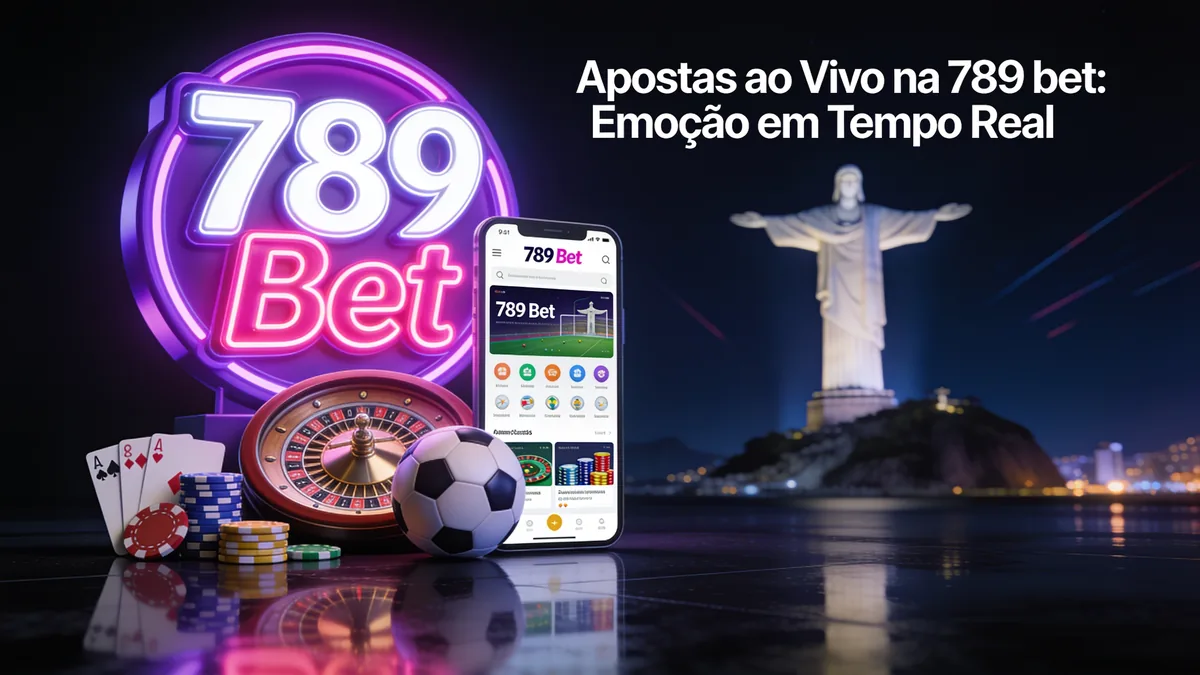 Apostas ao Vivo na 789 bet: Emoção em Tempo Real — 789 bet no Brasil